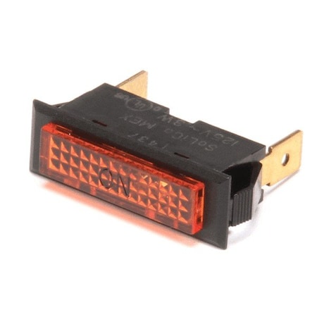 Vulcan Hart Light, Amber, On, 120V 354575-00008